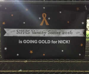 Signs Supporting Nicholas